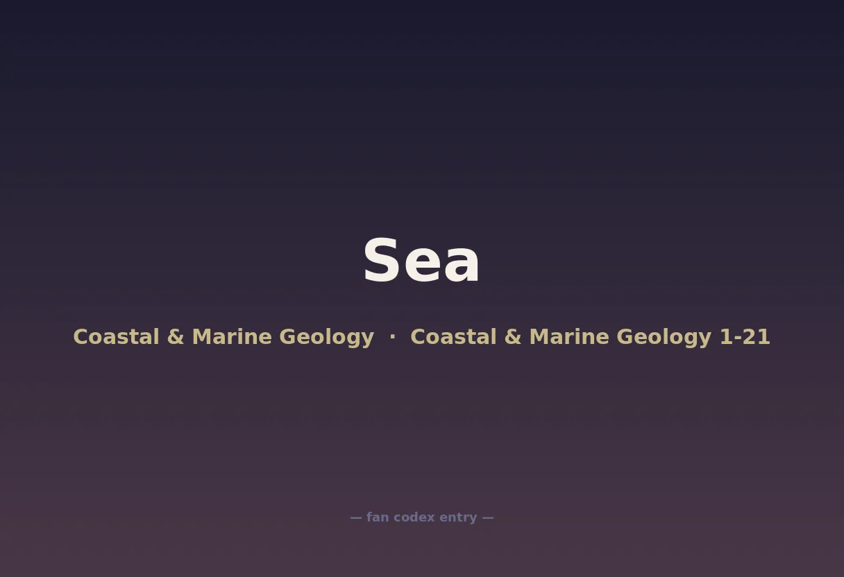 Sea
