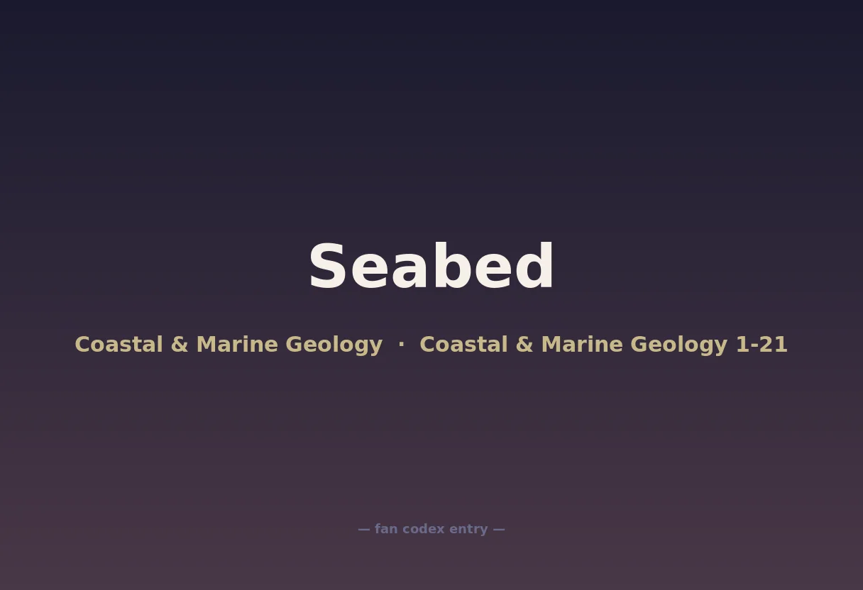 Seabed